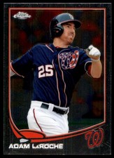 Adam LaRoche 2013 Topps Chrome #190 Nationals MLB READ FREE SHIP AutographDen