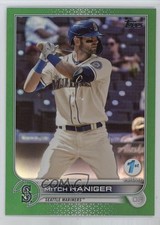 2022 Topps Series 1 1st Edition Green 140/150 Mitch Haniger #80 0a6