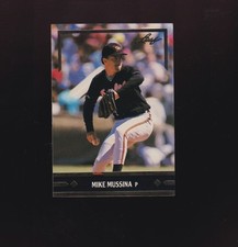 1991 Leaf Gold Rookie #BC 12 Mike Mussina near mint