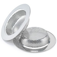 2 Pcs Kitchen Sink Strainer   Double-Layer Drain Basket, 4.5 Inch Diameter