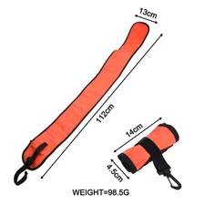 Underwater Safety Tool Inflatable Scuba Diving SMB Marker Buoy 45 Inch