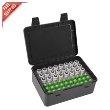Battery Storage Solution for 54 Batteries - Safe, Organized, and Stylish Design