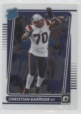 2021 Panini Donruss Optic Rated Rookie Christian Barmore #268 2l4