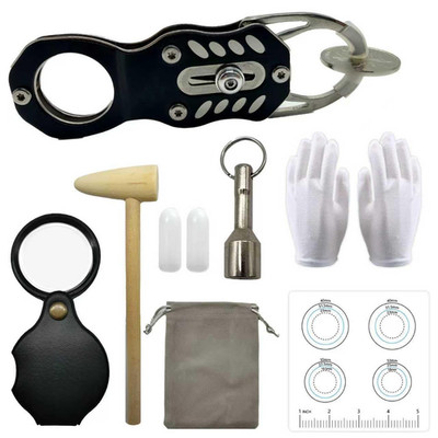 Professional Coin Testing Kit for Gold & Silver with Portable Pinger