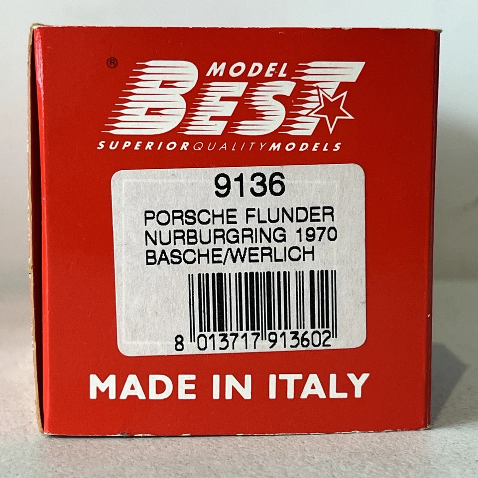 Best Models 1:43 9136 Porsche Flunder 908/2 #17 Diecast Model Sports Car Boxed - Image 4 of 4