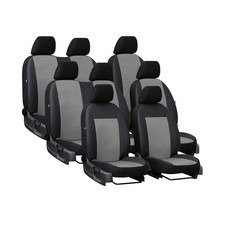 Autositzbezüge Maß Schonbezüge Sitzschoner für Renault Trafic II (01-14) 8-Sitze