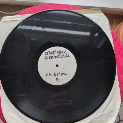 Tetlow, Tim - Beauty Walks A Razor's Edge promo vinyl Planet Mu