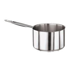 World Cuisine 1101120 Series 1000 3 1/4 qt Stainless Steel Low Sauce