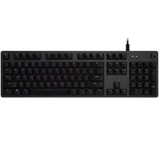 Logitech G512 Wired Gaming Keyboard with Lightsync RGB, Black