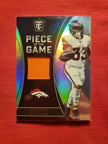 2024 Panini Totally Certified Football Javonte Williams #POTG-JWS