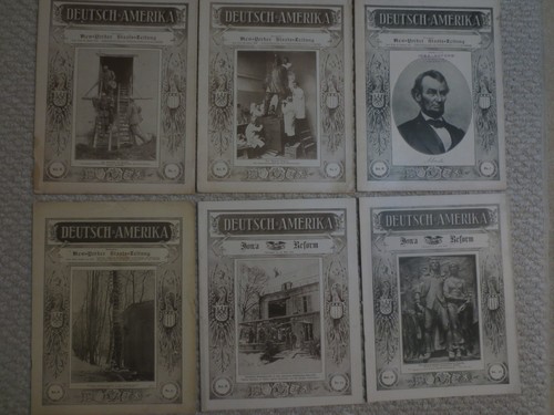 WW1 17 Deut Amerika Staats=Zeitung Vol II-1916 Rus-Salonica-Est Europe w pics