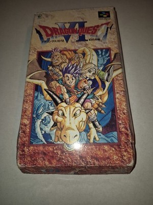  Dragon Quest VI 6 in OVP - Japan Import - Nintendo Super Famicom  