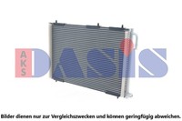 Kondensator Klimaanlage Aks Dasis 162010N FüR Peugeot 206 Sw 2D 2E Cc 2A Van 16V