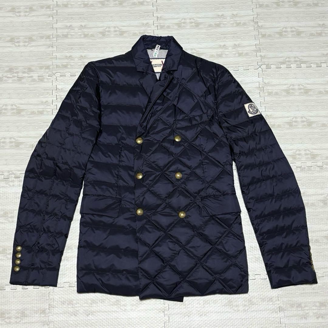 Moncler Gum Blue Down Jacket Size 1 Rare Limited Edition
