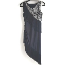 Latin Salsa Cha Cha  Charleston Ballroom Dance Dress M Size