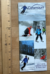 2017/18 Catamount Mountain NYMA Winter Guide & Ski Trail Map