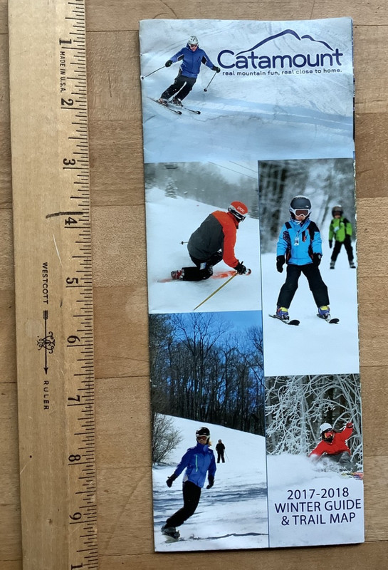 2017/18 Catamount Mountain NYMA Winter Guide & Ski Trail Map