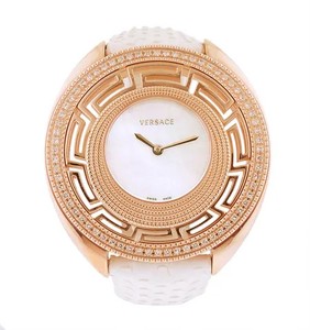 Authentic Versace, Rose Gold Plated Quartz Wristwatch, Ref#, Complete with Box and Card