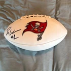 Rachaad White Tampa Bay Buccaneers Super Bowl LV Autographed Football Beckett