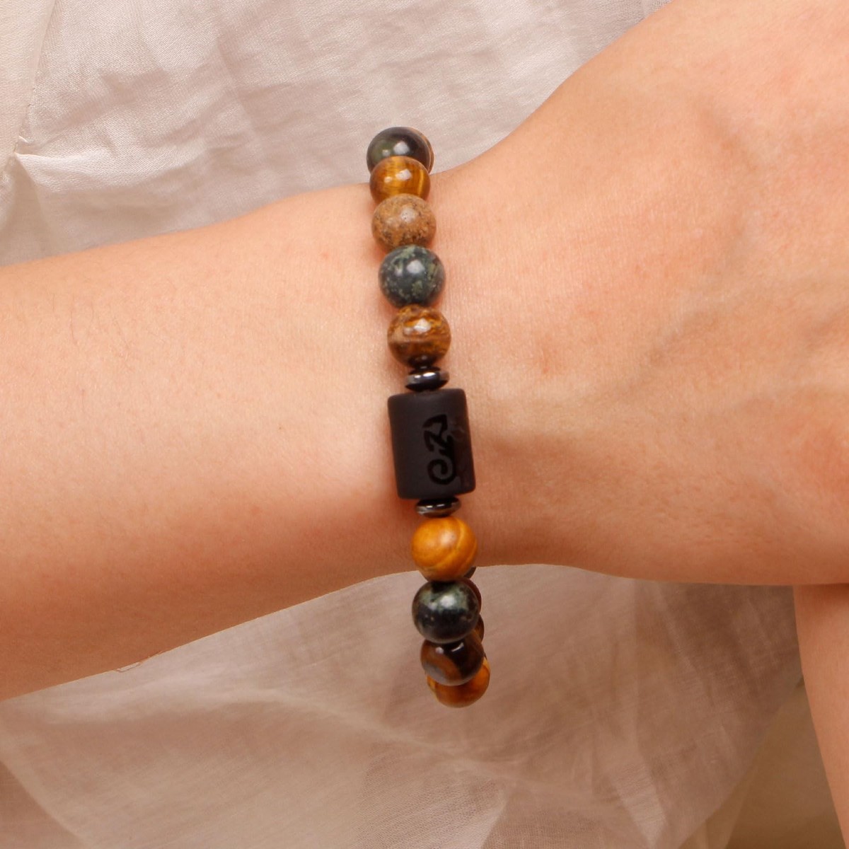 Capricorn Zodiac Bracelet for Women Gemstone Beads Constellation