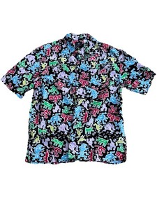 Keith Haring H&M Shirts | Keith Haring Short Sleeve Button Down Shirts New with Tag XS, S, M, L, XL, XXL | Color: Cream | Size: S | Pm-04278491's