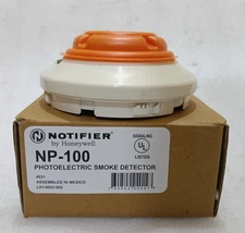 Notifier NP-100 Photoelectric Smoke Detector Fire Alarm NP 100-NEW