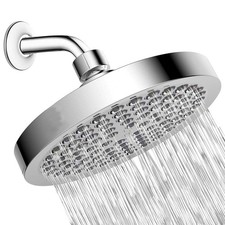 Luxury Shower Head High Pressure Rain Bathroom Chrome Showerhead Adjustable