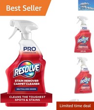 Powerful 32 Fl Oz Spot  Stain Carpet Cleaner - Perfect for Upholstery  Carpets
