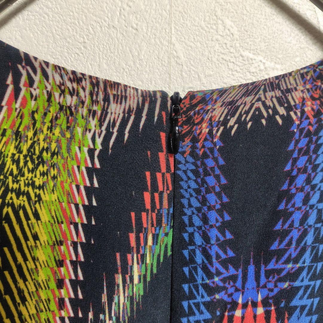 Good condition M MISSONI Geometric pattern knee l… - image 12