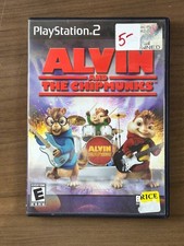 Alvin and the Chipmunks Sony PlayStation 2 PS2 NTSC U/C Game Disc Case Manual