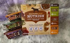 Rachael Ray Nutrish Savory Favorites Wet Dog Food, 8 oz Tubs, 6 Count, 3 Flavors