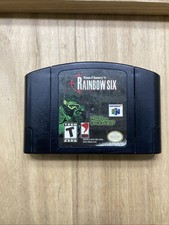 Tom Clancy's Rainbow Six Nintendo Game N64 Gaming Cartridge