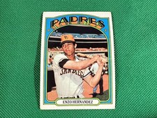 1972 Topps #7 Enzo Hernandez B San Diego Padres