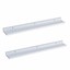 o&k furniture picture ledge wall shelf display floating shelves white31.5" le...