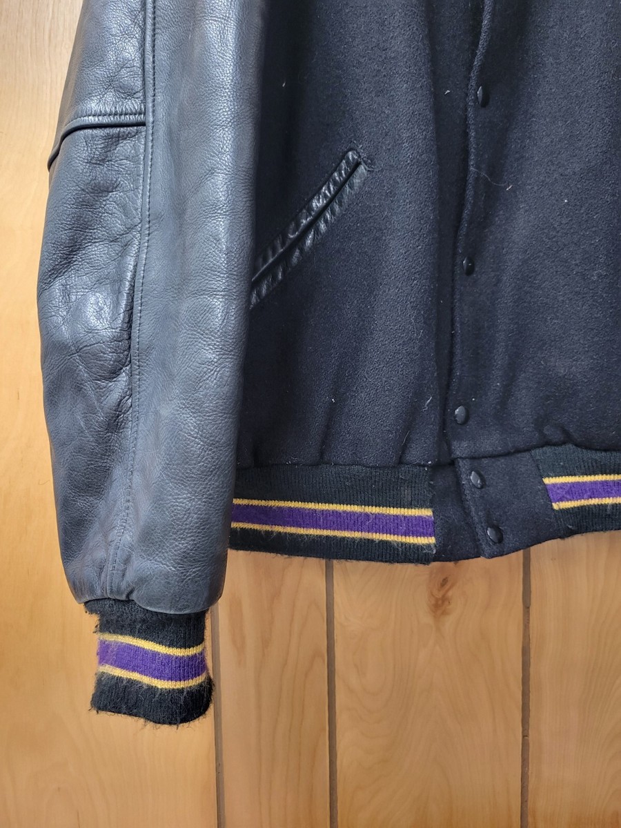 Vintage Game Sportswear Wool Leather Varsity Jacket Mens XL Vintage Game Sportswear Wool Leather Varsity Jacket Mens XL