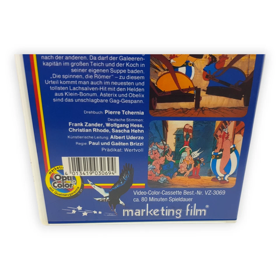 Asterix Sieg über Cäsar VHS Video Kassette Zeichentrick Film Römer Gallier Kampf - Bild 3 von 4