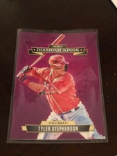 1223-1 2021 Diamond Kings Baseball Debut Tyler Stephenson Cincinnati #DDK-CR
