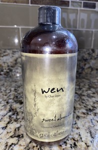 almond wen 16oz conditioner chaz cleansing dean mint bottle sweet