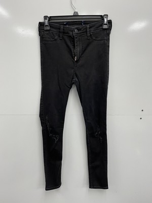 hollister black skinny jeans