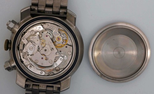 VTG SECTOR Diving Team Steel Chronograph. Ref: 2938. Cal: ETA 7750. For Repairs - Picture 6 of 12
