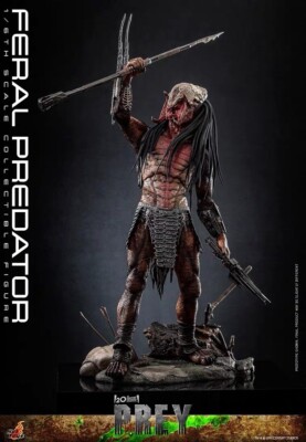 New Hot Toys TMS114 1/6 Feral Predator Action Figure in stock | eBay
