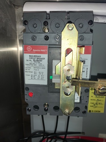 GE Control 300 Line Type 4, 4X Enclosure, SELA36AI007 MAG Break Circuit Breaker - 第 3/6 張圖片