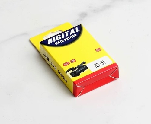 1-Pack NB5L NB-5LH Battery for Canon Digital IXUS 860 IS, 850, SD990 Cameras - Picture 2 of 3