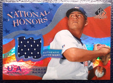 Cesar Ramos 2004 SP Prospects National Honors USA Jersey #CR