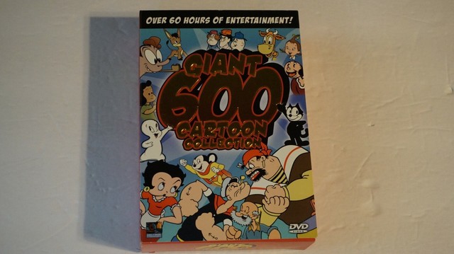 Giant 600 Cartoon Collection (DVD, 2008, 12-Disc Set) for sale online ...