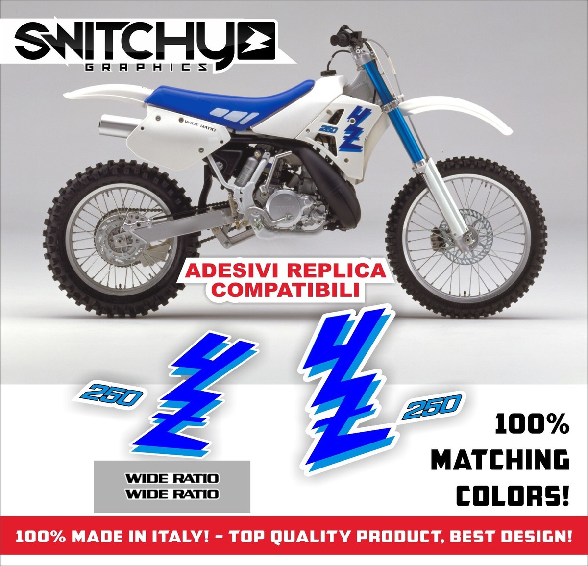 Wr 250 Carene Wr 125 X Grafiche Personalizzate YAMAHA WR 250 X
