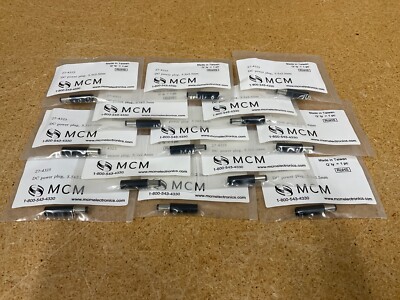 Lot of 13 MCM DC Power Plug ,5.5 x 2.1 mm 27-4325