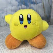 Yellow Kirby 5.5" Plush Toy Switch Game and the Forgotten Land Super Smash Doll