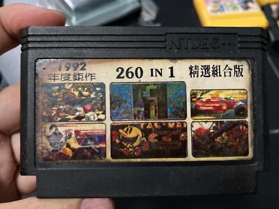 Famicom Game NES 1992 260in1 Mario (IC Chips)