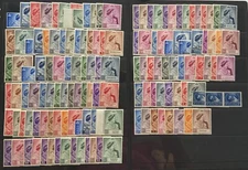 GVI 1948-49 Royal Silver Wedding set, NH MINT. Cat £2250.